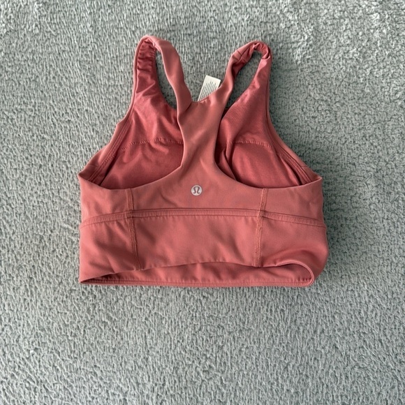 Lululemon Wunder Train Longline Bra Fade *Medium Support, C/DBrier Rose size 6 - Picture 3 of 5